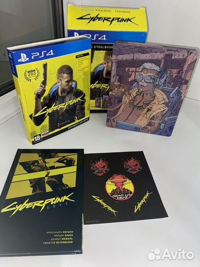 Cyberpunk 2077 ps4 steelbook