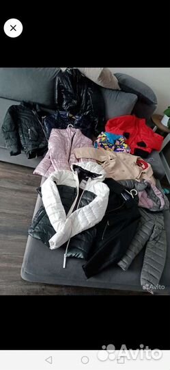 Одежда очень много обувь куртки сумки на продажу