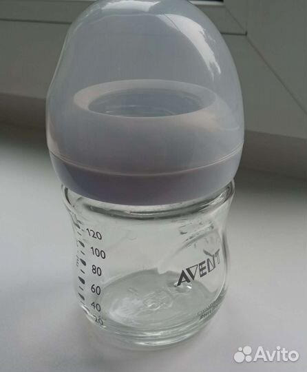 Бутылочка стеклянная Avent Natural 240мл и 120 мл