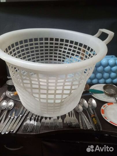 Набор для кухни СССР с корзиной