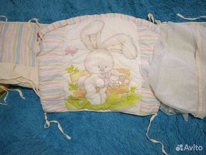 Бортики в детскую кроватку