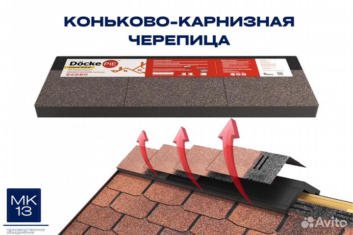 Гибкая черепица döcke в наличии