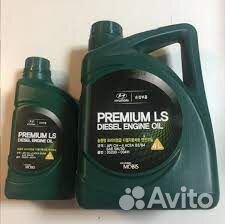 Масло моторное 5W30 CH-4 diesel mobis premium