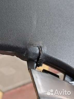 Юбка заднего бампера Hyundai polisad