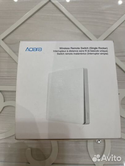 Умный выключатель хаб aqara