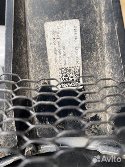 Решетка радиатора mercedes glc x253