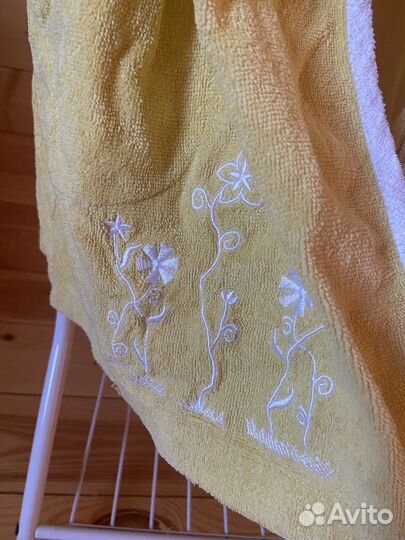 Халат Турция 100 хлопок с вышивкой 44 46