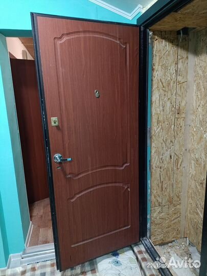 Дверь входная железная уличная бу