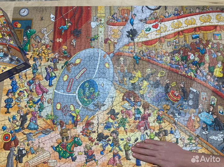 Пазлы hatber 2000