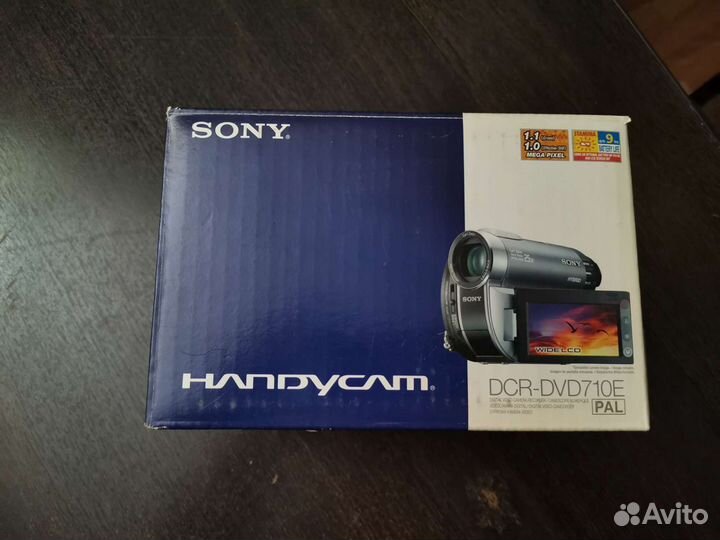 Видеокамера Sony handycam dcr-dvd710e
