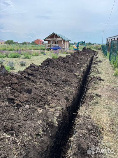 Услуги мини- экскаватора