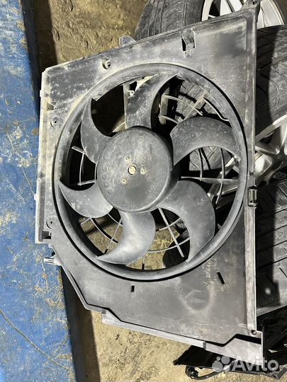 Электро вентилятор на bmw e46