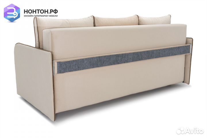 Диван еврокнижка Лозанна бежевый