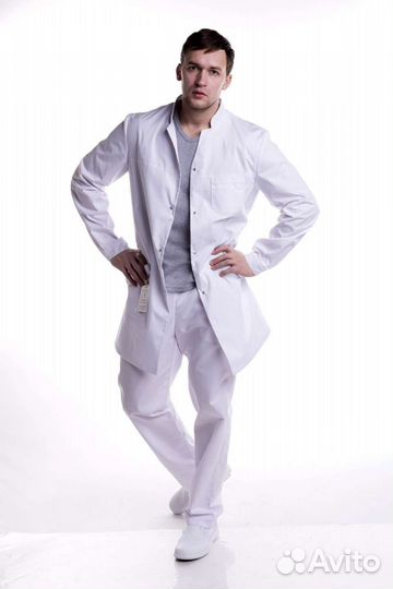 Медицинские модные халаты