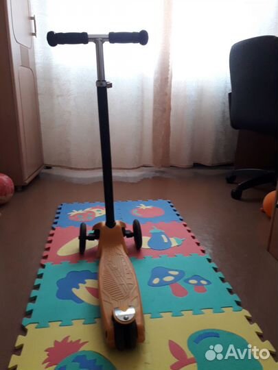 Самокат детский трехколесный бу
