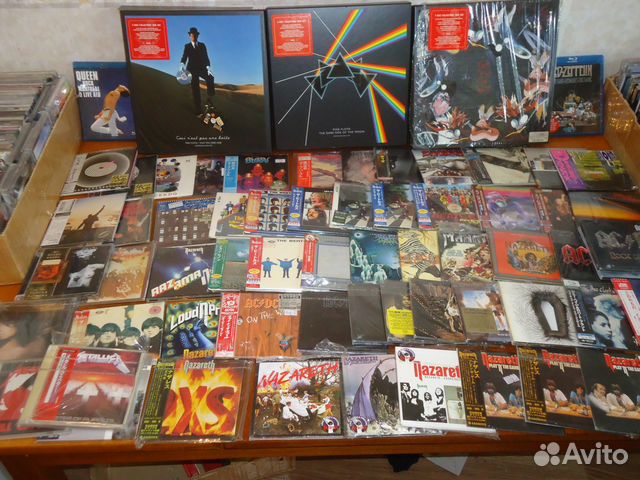 Фирменные компакт диски.пластинки.блю рзй