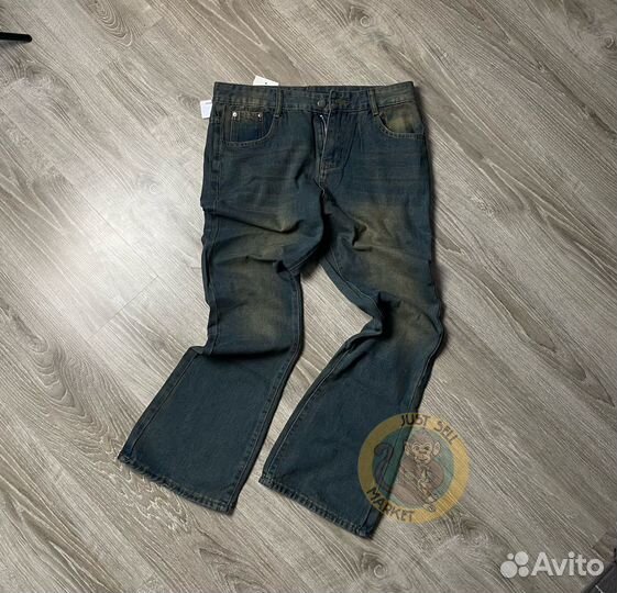 Джинсы opium type клеш