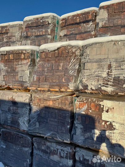 Кирпич ручной формовки лицевой