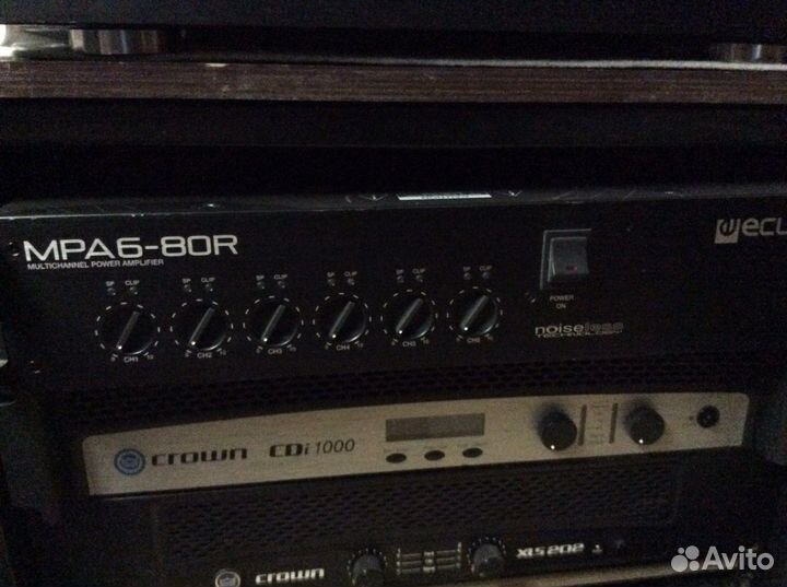 Усилитель мощности ecler-MPA6-80R