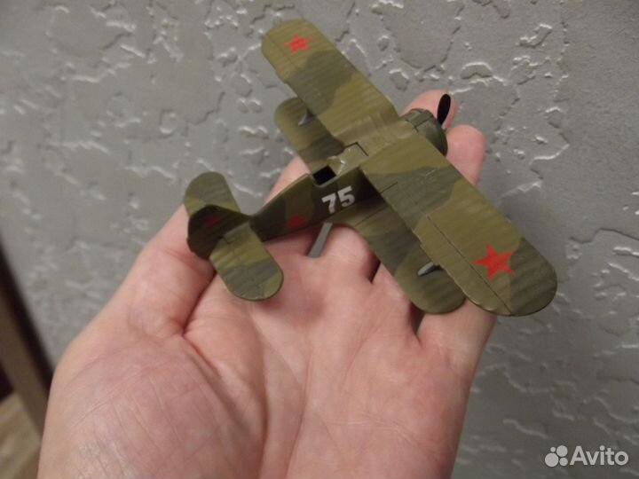 Модели самолетов из металла 4 штуки одним пакетом