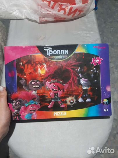 Пазл Тролли новый