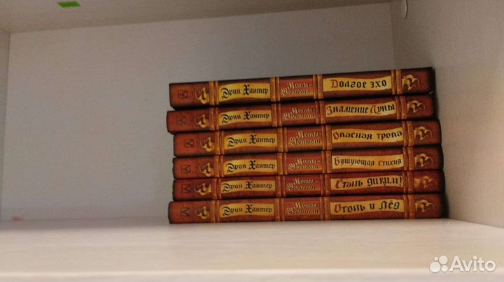 Коты-воители Эрин Хантер (4 книги)