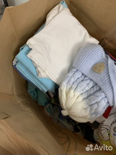Пакет детских вещей до 1 года