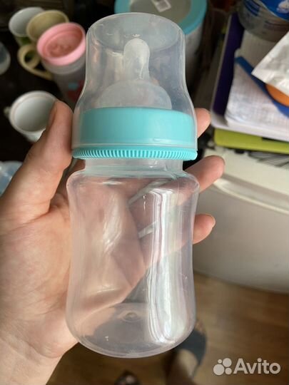 Бутылочки nuk(нук)антиколиковые