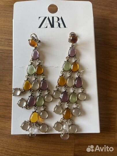 Серьги zara