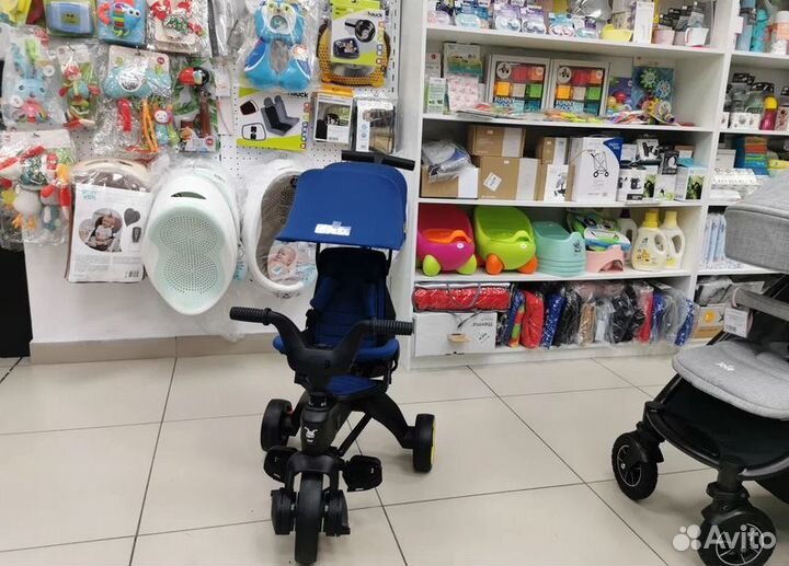 Складной велосипед Doona Liki Trike S3, Royal Blue