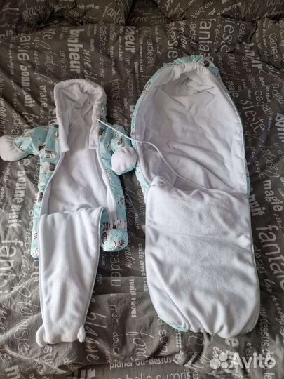 Конверт на выписку зимний