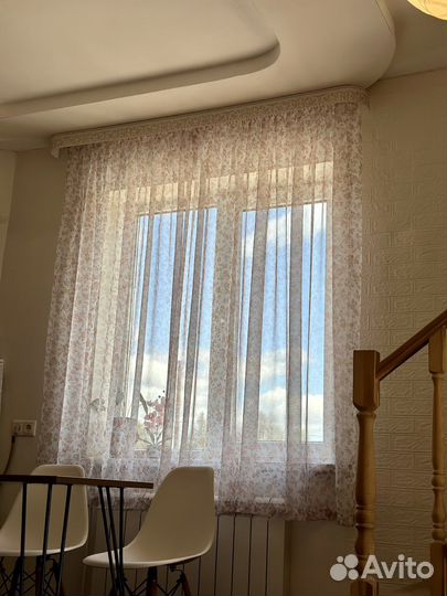Кухонные Шторы и карниз бу