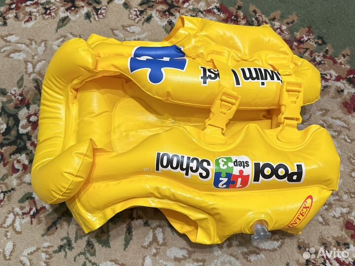 Жилет надувной intex pool school