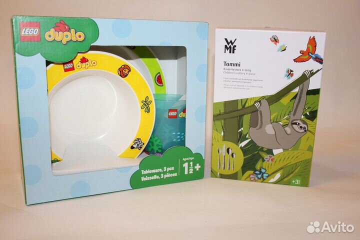 WMF детские приборы Tommi Lego Duplo набор посуды