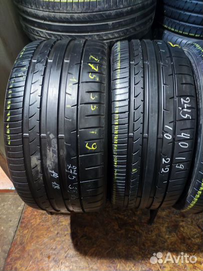 Dunlop SP Sport Maxx 050+ 275/35 R19 и 245/40 R19 98Z