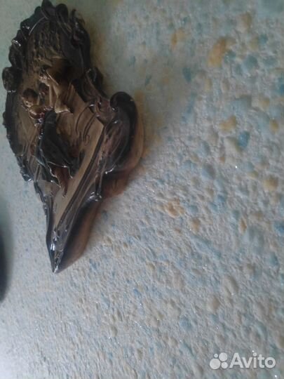 Галантная сцена панно настенное гипсовое