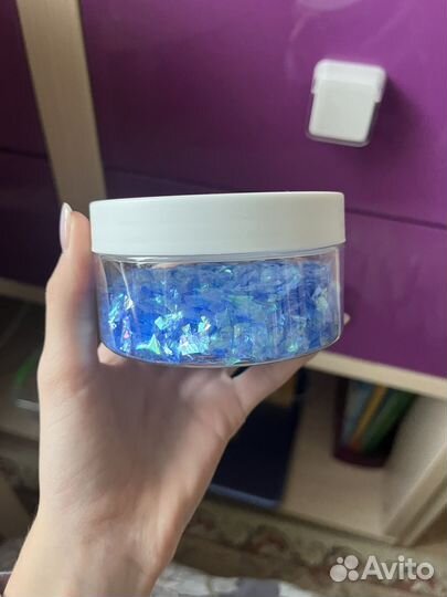 Посыпка для слаймов разных цветов