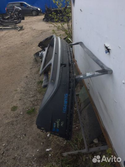 Юбка заднего бампера VW Tiguan