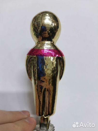 Ёлочная игрушка Космонавт Редкий СССР (Ч)