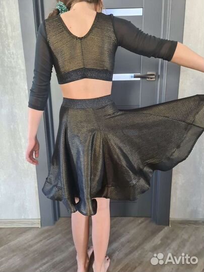 Костюм для тренировок бально-спортивныз танцы