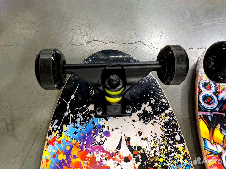 Скейтборд круизер деревянный