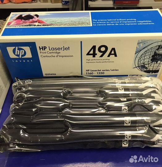 Картридж HP 49А, HP 15А