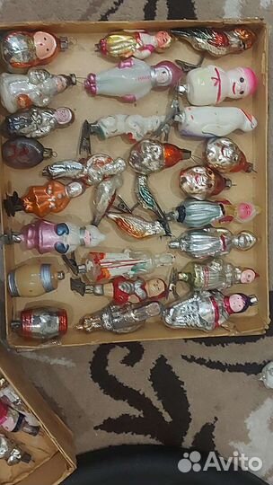 Елочные игрушки СССР