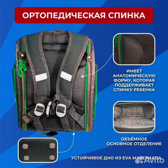 Ранец школьный для мальчика новый