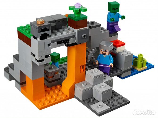 Конструктор Bela My World Пещера Зомби 10810