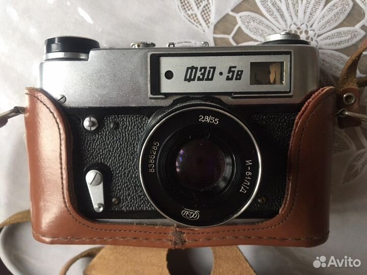Плёночный фотоаппарат фэд 5в