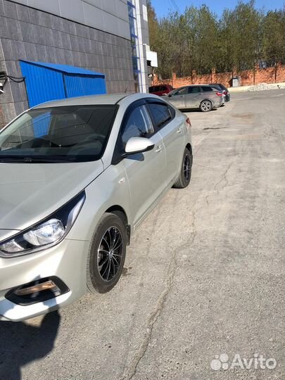 Hyundai Solaris 1.6 МТ, 2018, 57 000 км