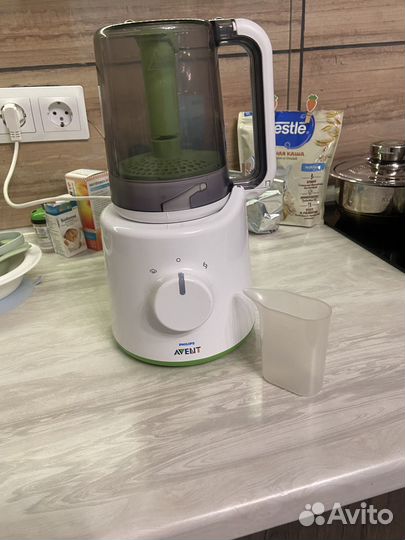 Пароварка блендер philips avent 2 в 1