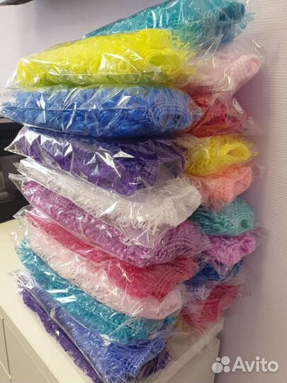 Мочалка ручной работы