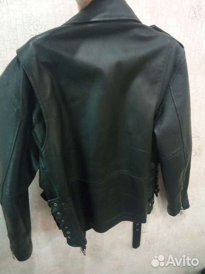 Кожаная куртка косуха XL